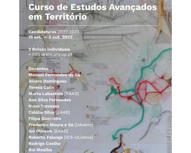 Researchers from Lab2PT integrate the professor's team of  "Curso de Estudos Avançados em Território (CEAT) 2022.2023". image